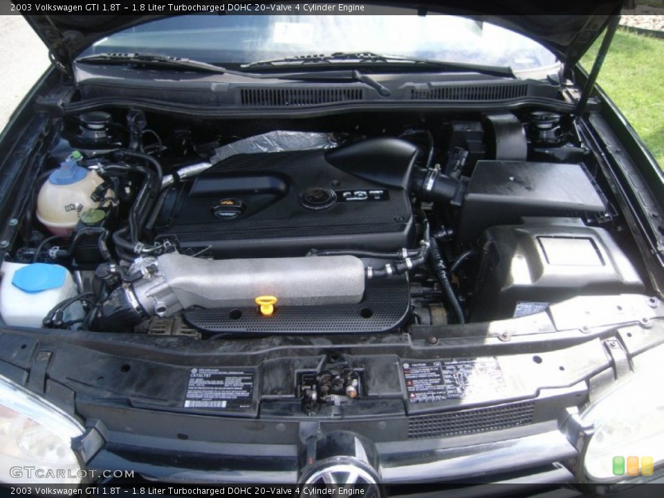 1.8 Liter Turbocharged DOHC 20-Valve 4 Cylinder Engine for the 2003 Volkswagen GTI #51695245