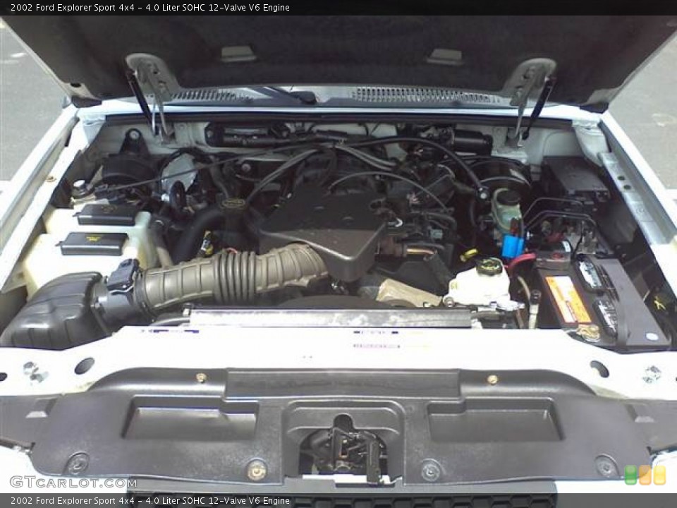 4.0 Liter SOHC 12-Valve V6 Engine for the 2002 Ford Explorer #51700681