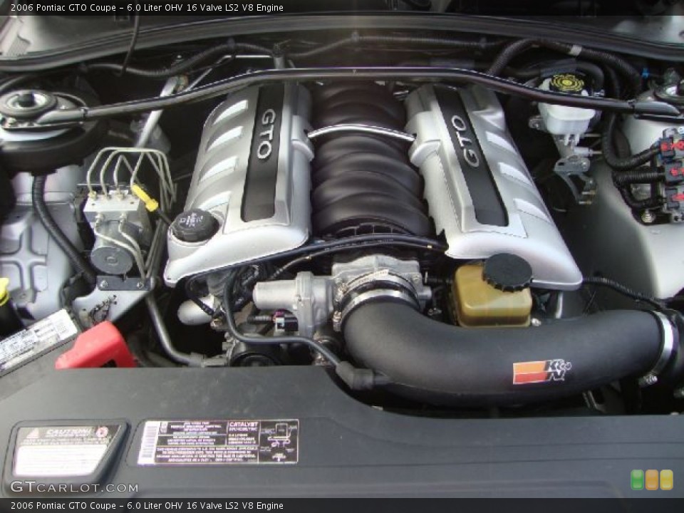 6.0 Liter OHV 16 Valve LS2 V8 Engine for the 2006 Pontiac GTO #51701125