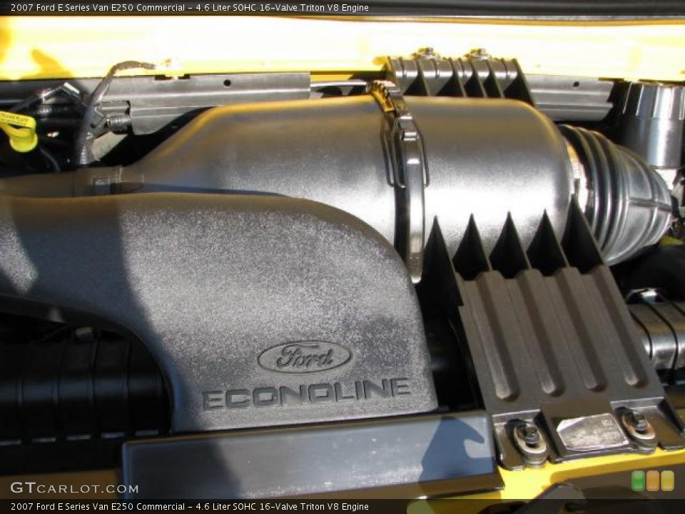 4.6 Liter SOHC 16-Valve Triton V8 2007 Ford E Series Van Engine