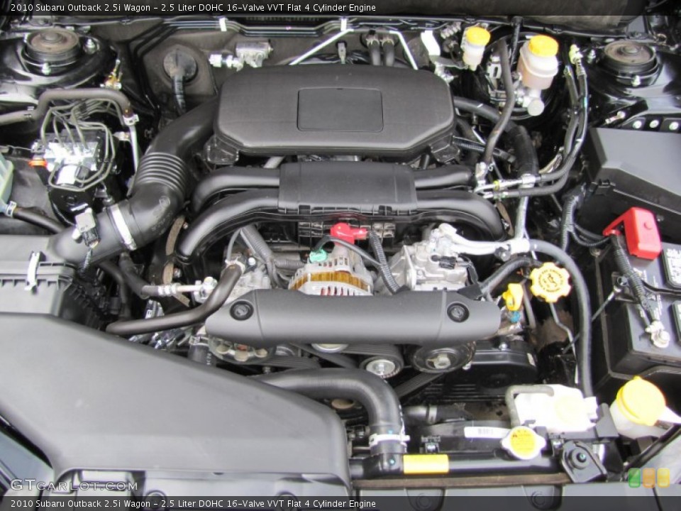 2.5 Liter DOHC 16-Valve VVT Flat 4 Cylinder Engine for the 2010 Subaru Outback #51706363