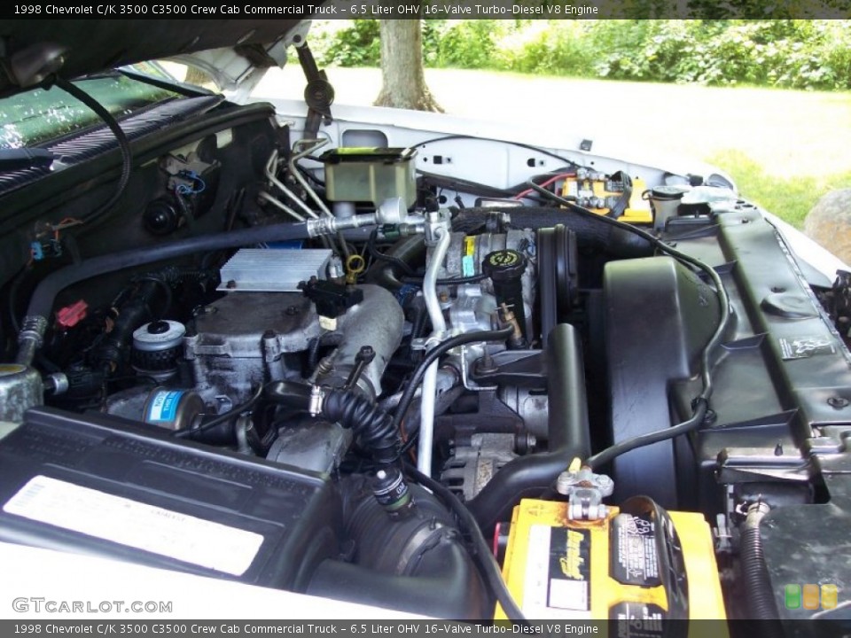 6.5 Liter OHV 16-Valve Turbo-Diesel V8 Engine for the 1998 Chevrolet C/K 3500 #51707572