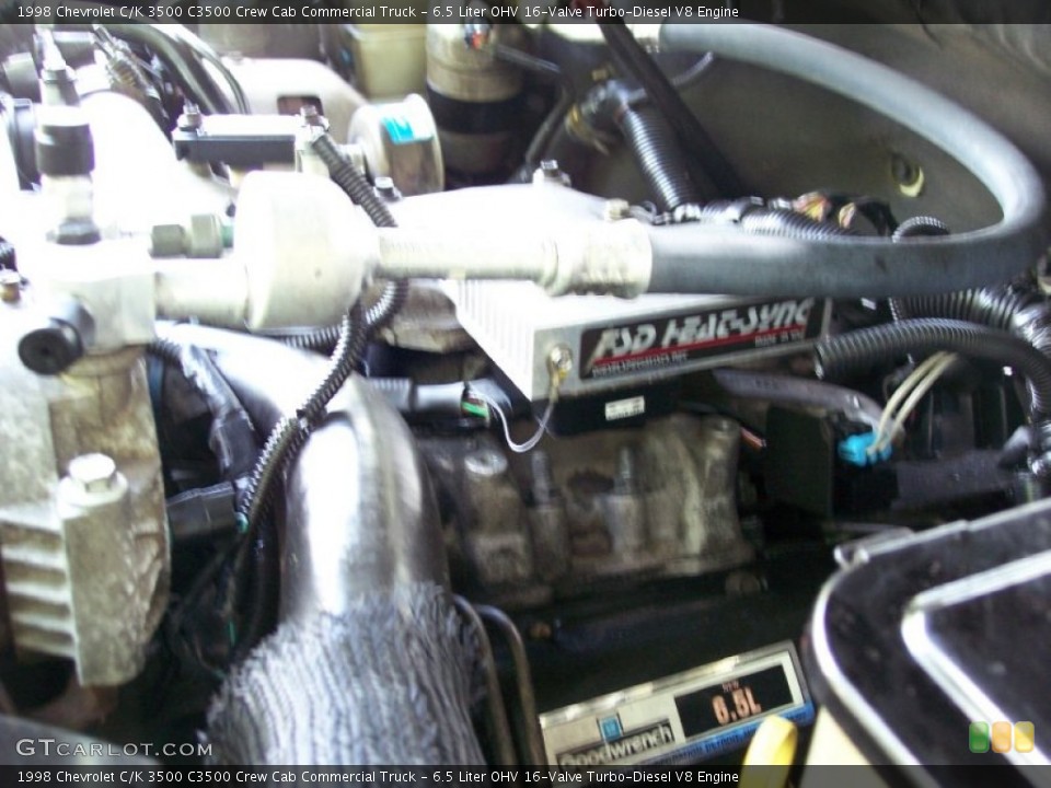 6.5 Liter OHV 16-Valve Turbo-Diesel V8 Engine for the 1998 Chevrolet C/K 3500 #51707617