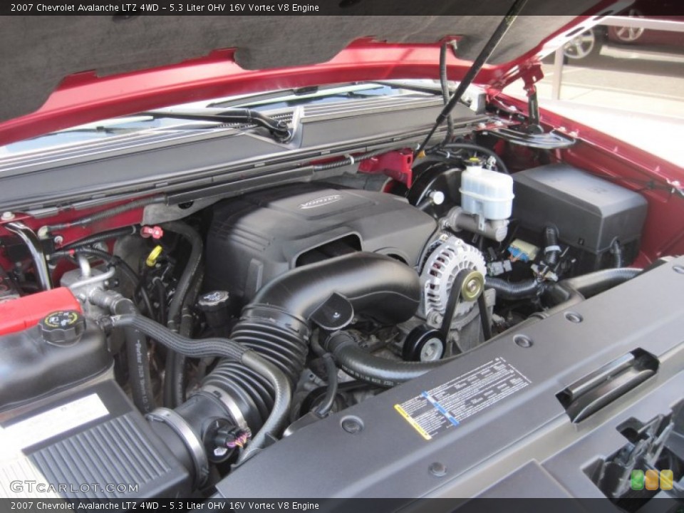 5.3 Liter OHV 16V Vortec V8 Engine for the 2007 Chevrolet Avalanche #51709072