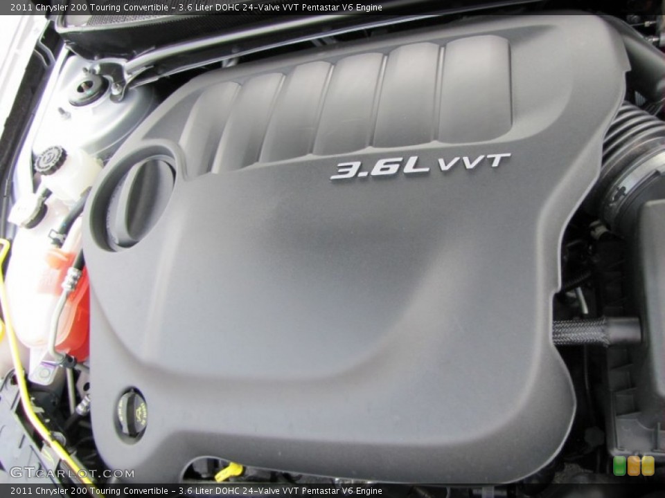 3.6 Liter DOHC 24-Valve VVT Pentastar V6 Engine for the 2011 Chrysler 200 #51730993