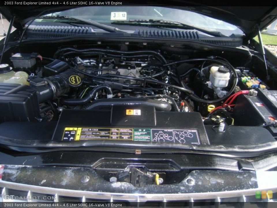 4.6 Liter SOHC 16-Valve V8 Engine for the 2003 Ford Explorer #51732307