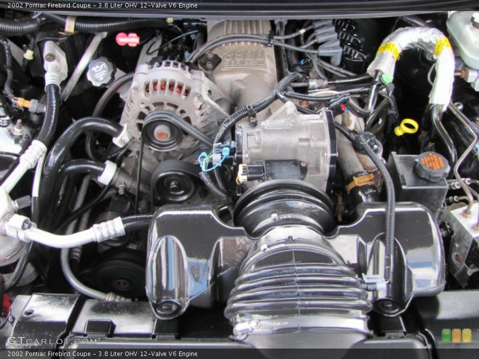 3.8 Liter OHV 12-Valve V6 Engine for the 2002 Pontiac Firebird #51736120