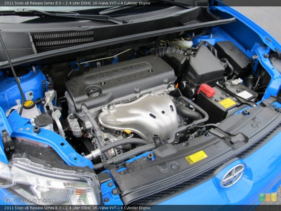 2.4 Liter DOHC 16-Valve VVT-i 4 Cylinder Engine for the 2011 Scion xB #51741538