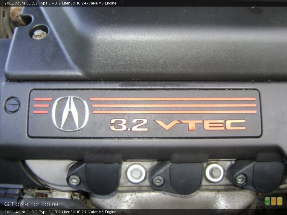 3.2 Liter SOHC 24-Valve V6 Engine for the 2001 Acura CL #51743800