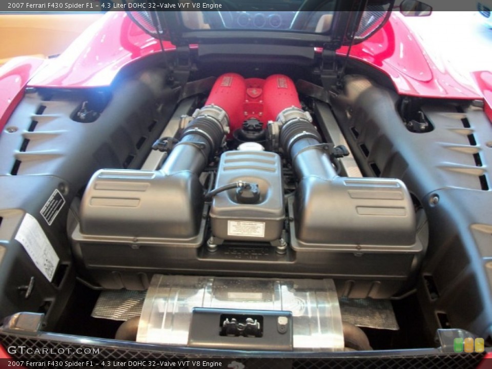 4.3 Liter DOHC 32-Valve VVT V8 Engine for the 2007 Ferrari F430 #51751381