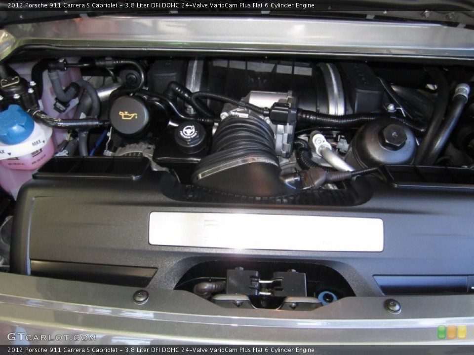 3.8 Liter DFI DOHC 24-Valve VarioCam Plus Flat 6 Cylinder Engine for the 2012 Porsche 911 #51755596