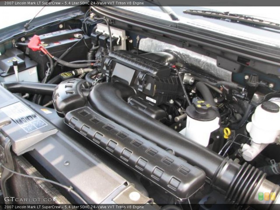 5.4 Liter SOHC 24-Valve VVT Triton V8 Engine for the 2007 Lincoln Mark LT #51759583