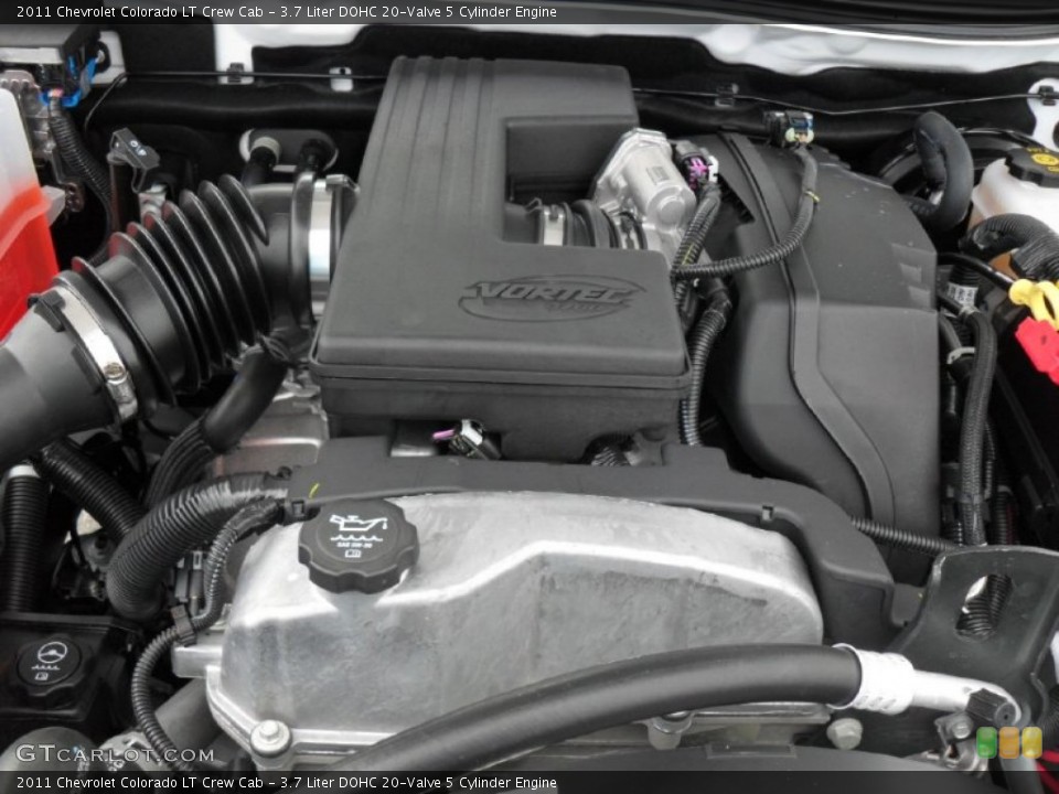 3.7 Liter DOHC 20-Valve 5 Cylinder Engine for the 2011 Chevrolet Colorado #51767437