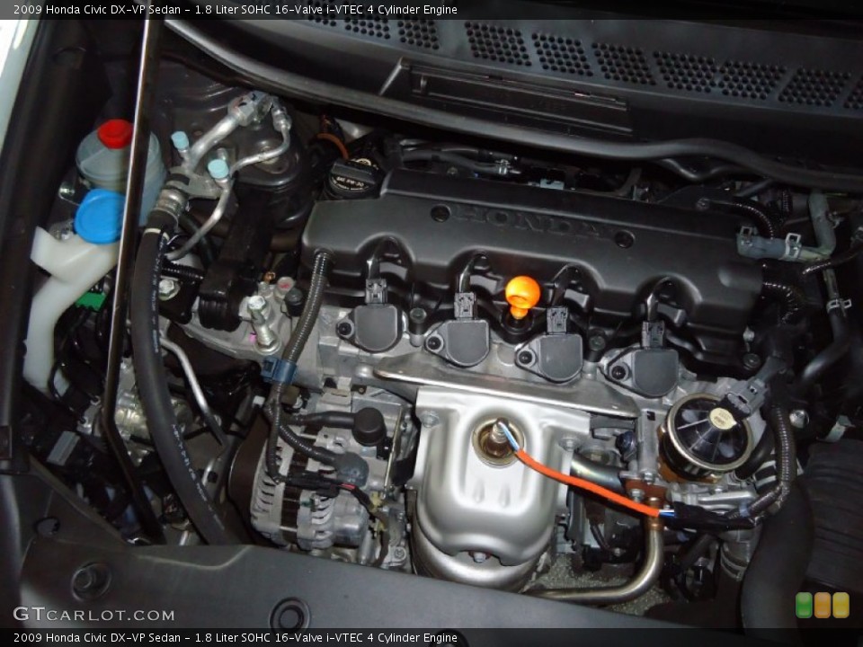 1.8 Liter SOHC 16-Valve i-VTEC 4 Cylinder Engine for the 2009 Honda Civic #51775324