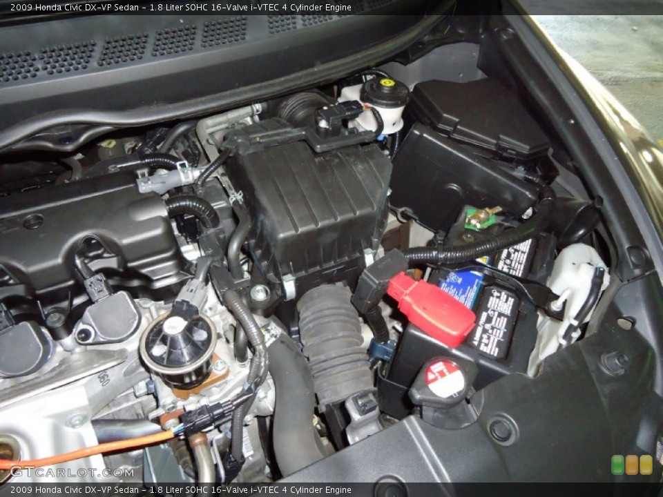 1.8 Liter SOHC 16-Valve i-VTEC 4 Cylinder Engine for the 2009 Honda Civic #51775327