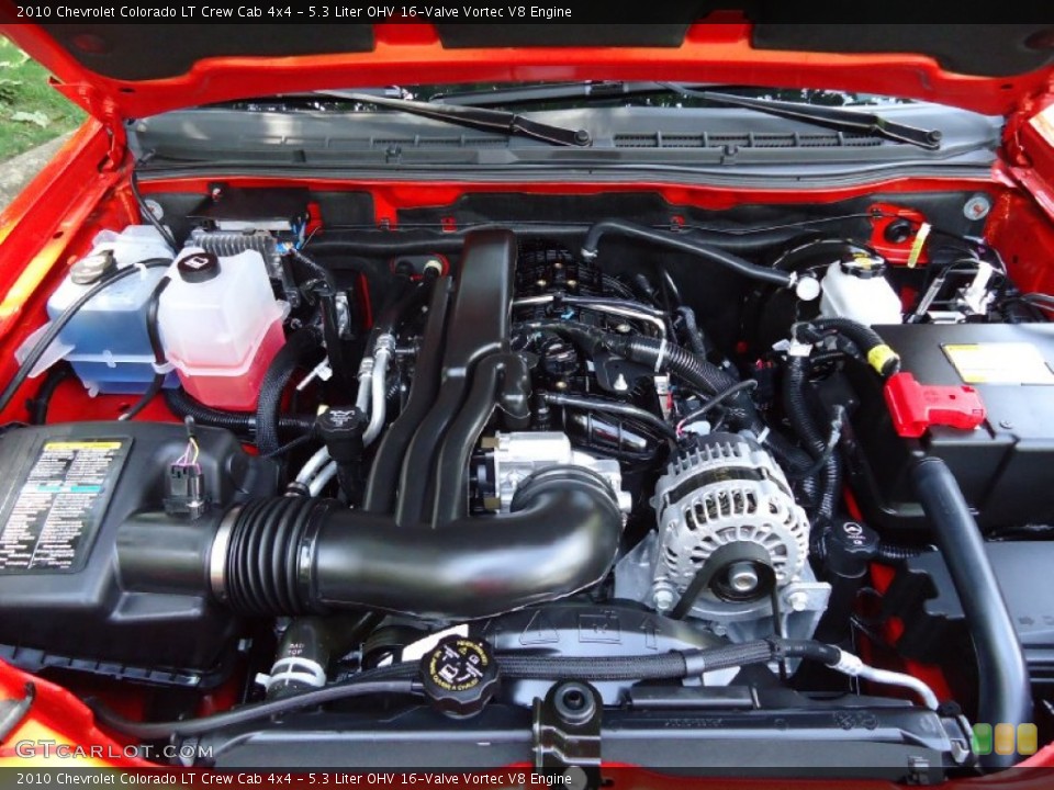 5.3 Liter OHV 16-Valve Vortec V8 Engine for the 2010 Chevrolet Colorado #51776029