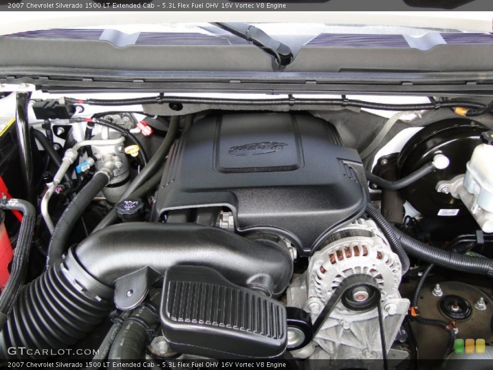 5.3L Flex Fuel OHV 16V Vortec V8 Engine for the 2007 Chevrolet Silverado 1500 #51782060