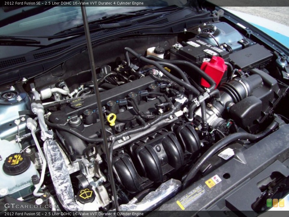2.5 Liter DOHC 16-Valve VVT Duratec 4 Cylinder Engine for the 2012 Ford Fusion #51783503