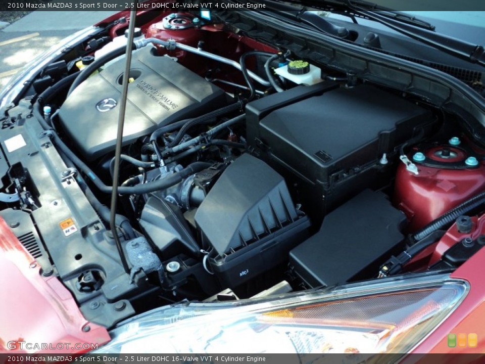 2.5 Liter DOHC 16-Valve VVT 4 Cylinder Engine for the 2010 Mazda MAZDA3 #51792800
