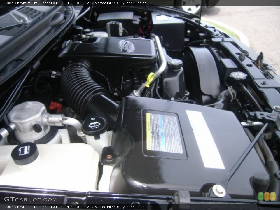 4.2L DOHC 24V Vortec Inline 6 Cylinder Engine for the 2004 Chevrolet TrailBlazer #51800492
