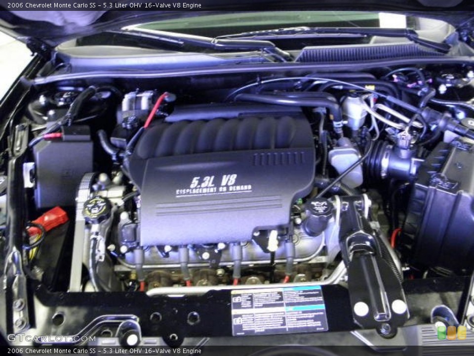 5.3 Liter OHV 16-Valve V8 Engine for the 2006 Chevrolet Monte Carlo #51804968