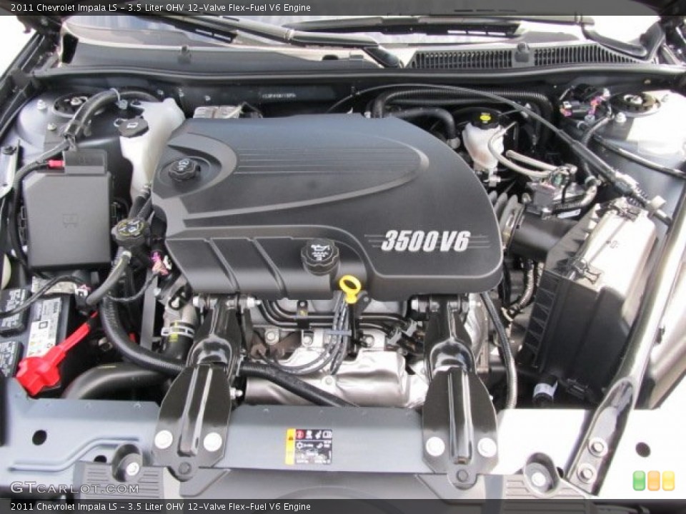 3.5 Liter OHV 12-Valve Flex-Fuel V6 Engine for the 2011 Chevrolet Impala #51811694