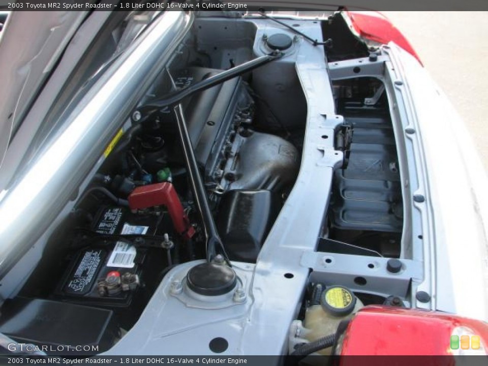 1.8 Liter DOHC 16-Valve 4 Cylinder Engine for the 2003 Toyota MR2 Spyder #51815207