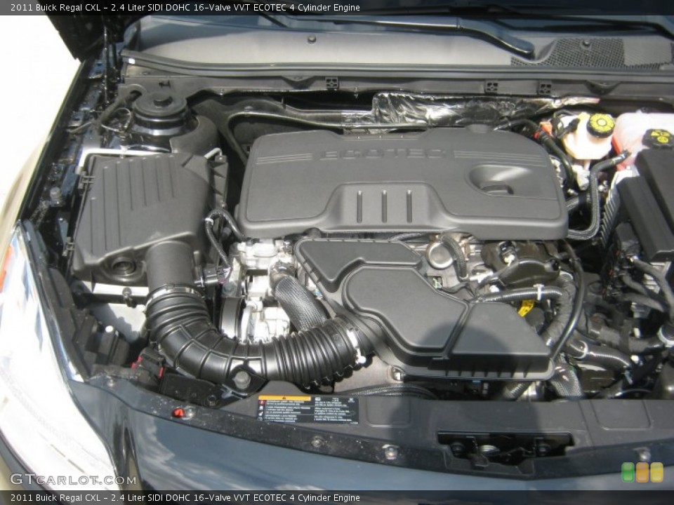 2.4 Liter SIDI DOHC 16-Valve VVT ECOTEC 4 Cylinder Engine for the 2011 Buick Regal #51815579