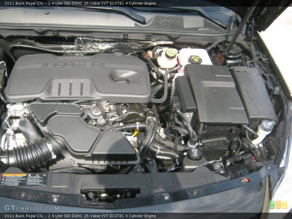 2.4 Liter SIDI DOHC 16-Valve VVT ECOTEC 4 Cylinder Engine for the 2011 Buick Regal #51815594