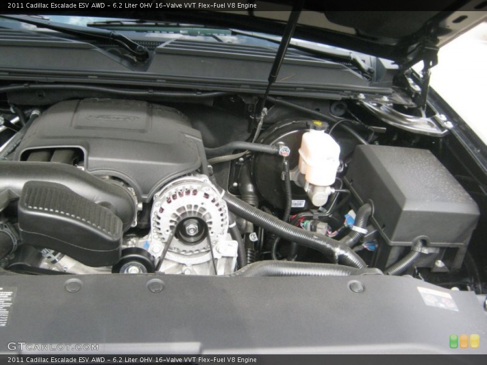 6.2 Liter OHV 16-Valve VVT Flex-Fuel V8 Engine for the 2011 Cadillac Escalade #51815978