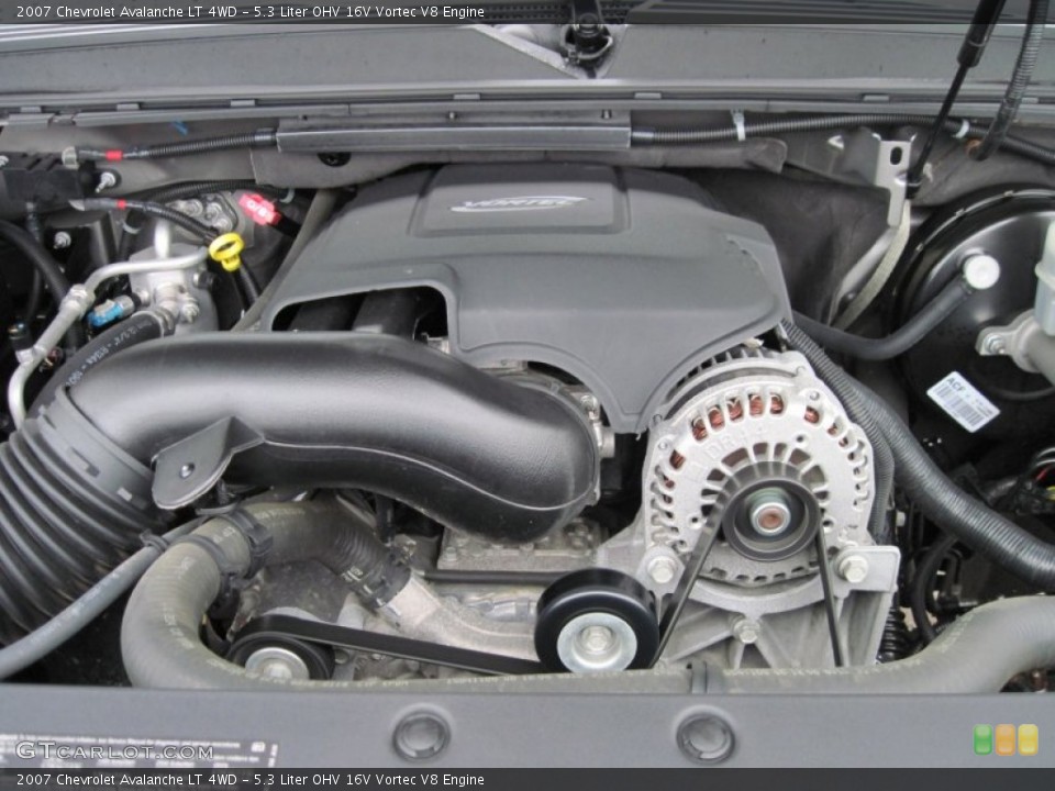 5.3 Liter OHV 16V Vortec V8 Engine for the 2007 Chevrolet Avalanche #51832573