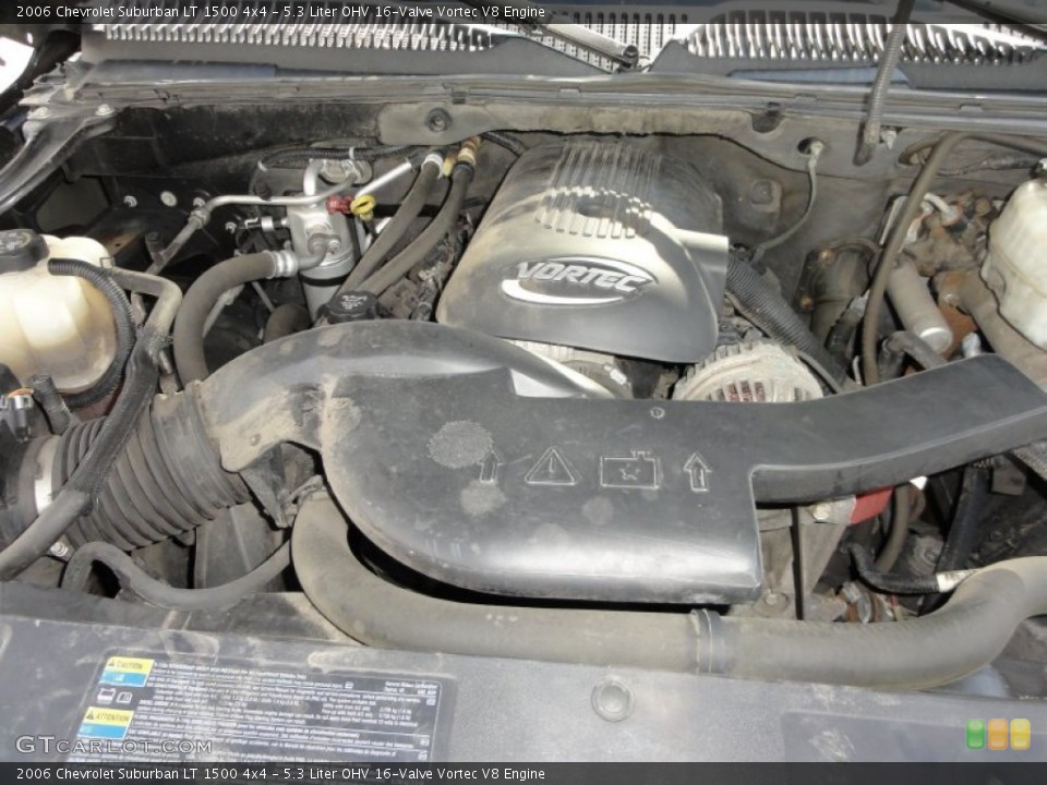 5.3 Liter OHV 16-Valve Vortec V8 Engine for the 2006 Chevrolet Suburban #51849116