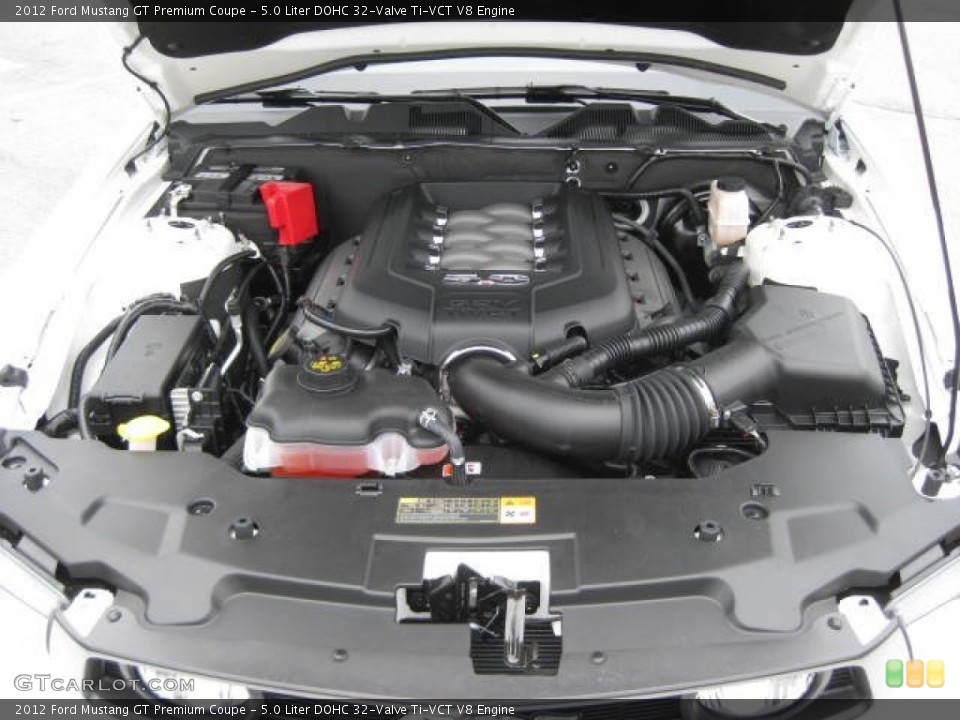 5.0 Liter DOHC 32-Valve Ti-VCT V8 Engine for the 2012 Ford Mustang #51849797