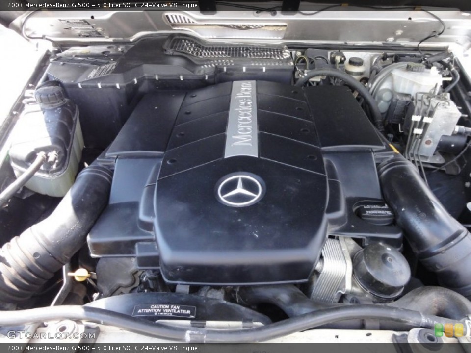5.0 Liter SOHC 24-Valve V8 Engine for the 2003 Mercedes-Benz G #51851228