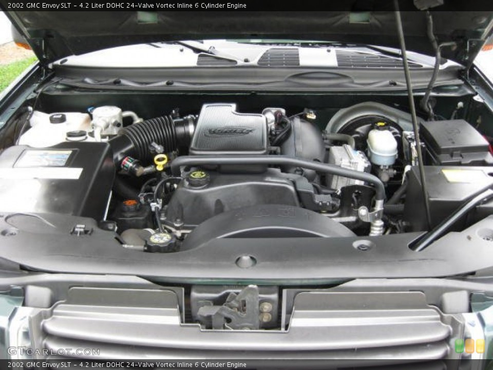 4.2 Liter DOHC 24-Valve Vortec Inline 6 Cylinder Engine for the 2002 GMC Envoy #51852134