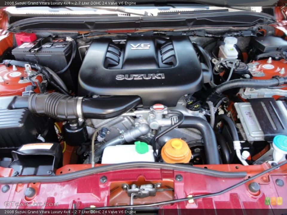 2.7 Liter DOHC 24 Valve V6 Engine for the 2008 Suzuki Grand Vitara #51853520