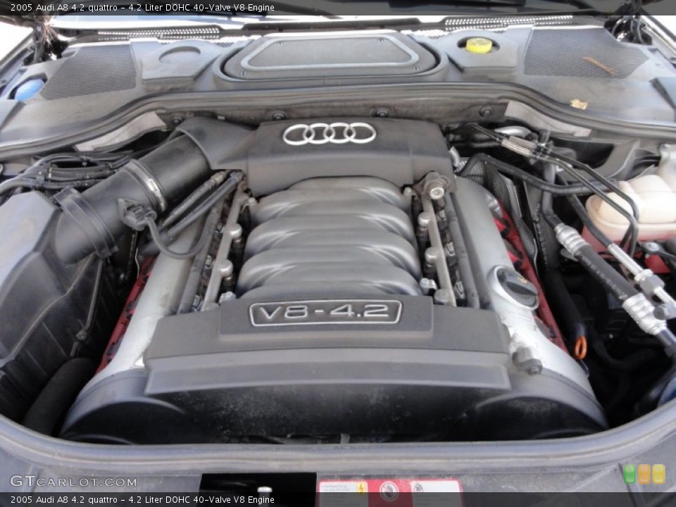 4.2 Liter DOHC 40-Valve V8 Engine for the 2005 Audi A8 #51855065