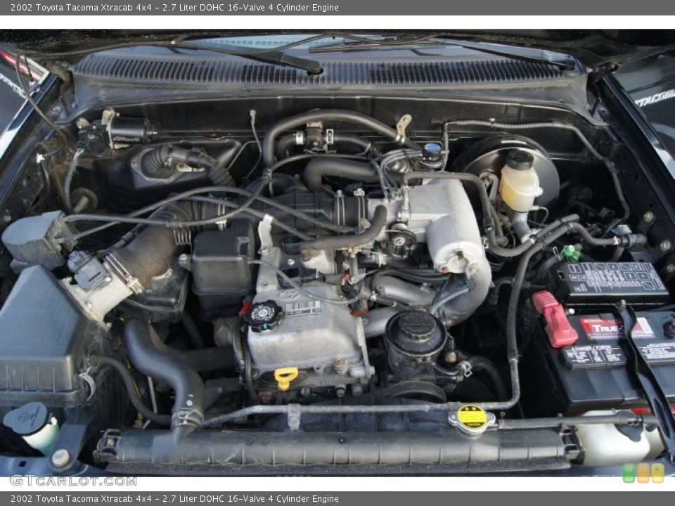 2.7 Liter DOHC 16-Valve 4 Cylinder Engine for the 2002 Toyota Tacoma #51858043