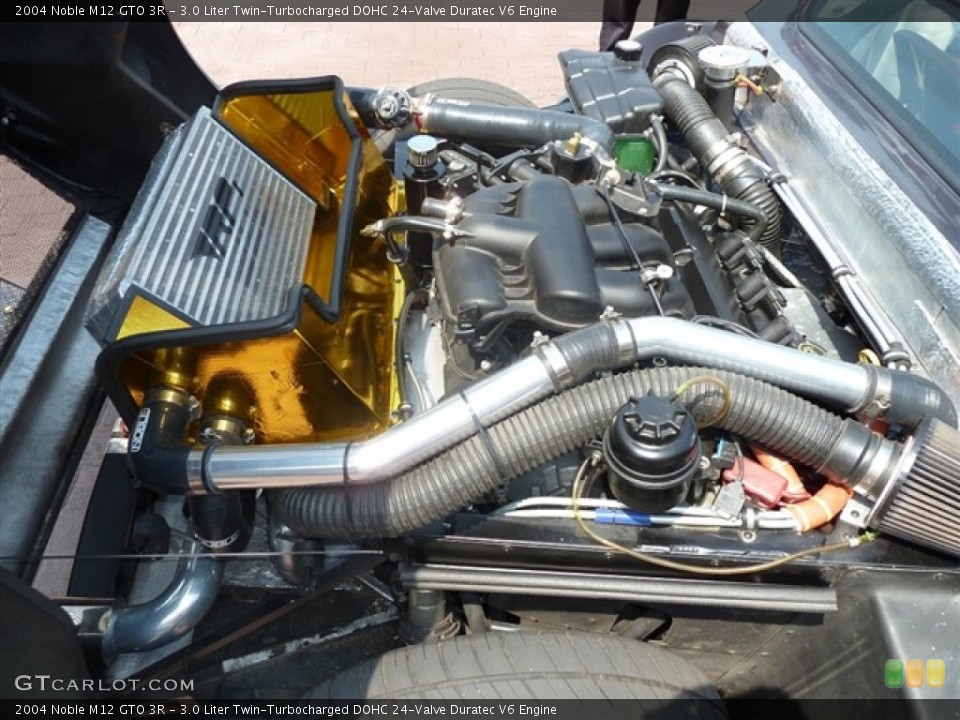 3.0 Liter Twin-Turbocharged DOHC 24-Valve Duratec V6 2004 Noble M12 GTO Engine