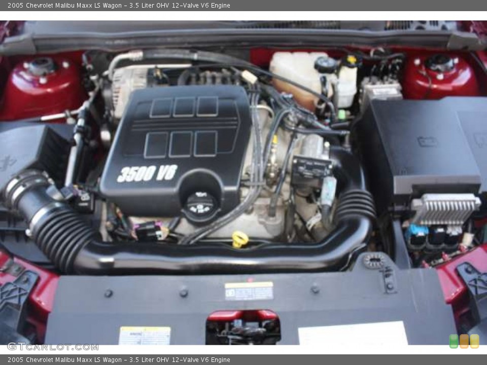 3.5 Liter OHV 12-Valve V6 Engine for the 2005 Chevrolet Malibu #51863239