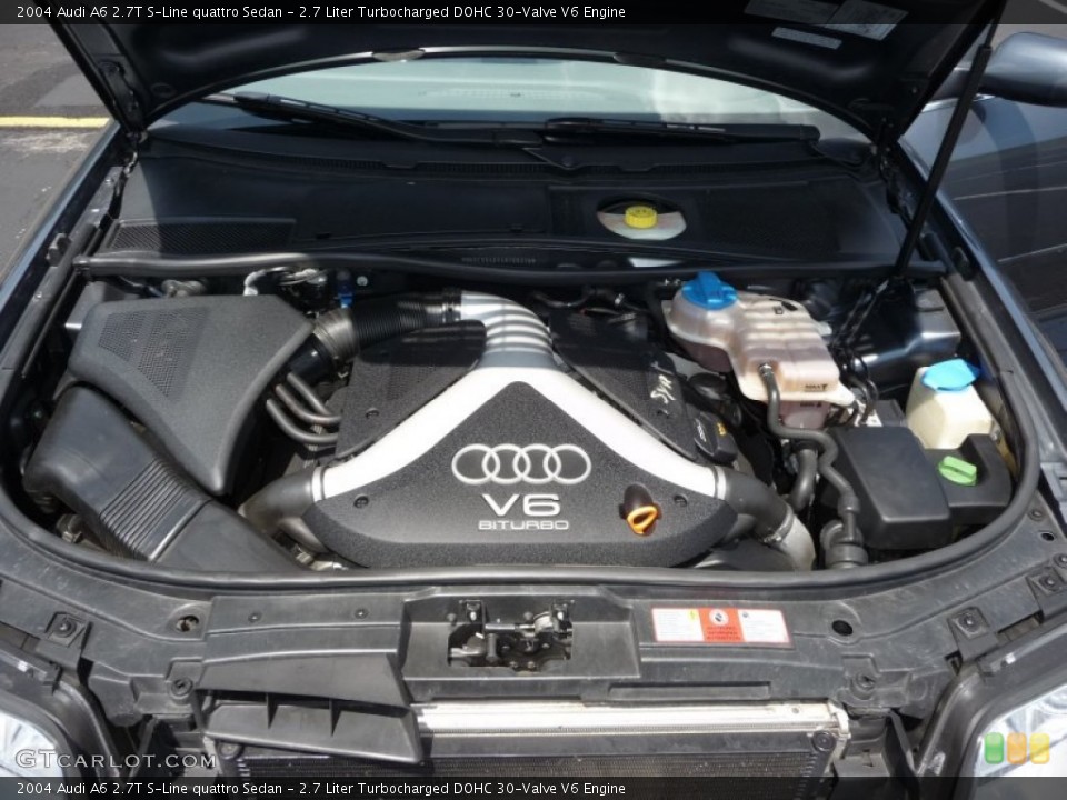 2.7 Liter Turbocharged DOHC 30-Valve V6 Engine for the 2004 Audi A6 #51867730