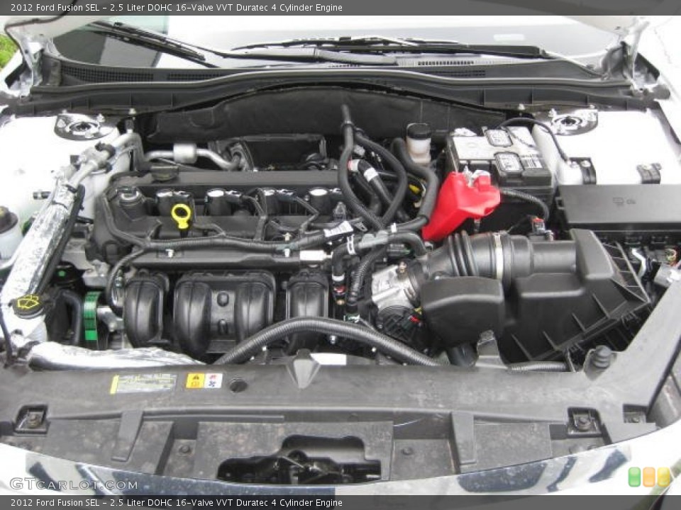 2.5 Liter DOHC 16-Valve VVT Duratec 4 Cylinder Engine for the 2012 Ford Fusion #51873301
