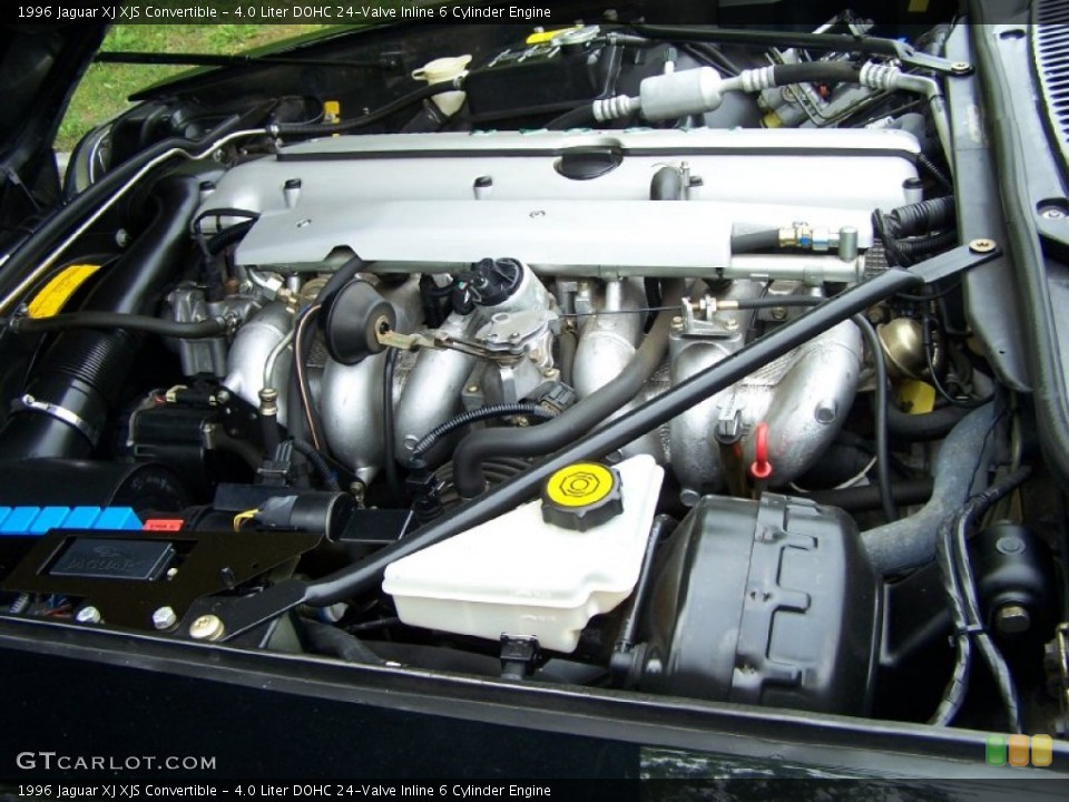 4.0 Liter DOHC 24-Valve Inline 6 Cylinder Engine for the 1996 Jaguar XJ #51874465