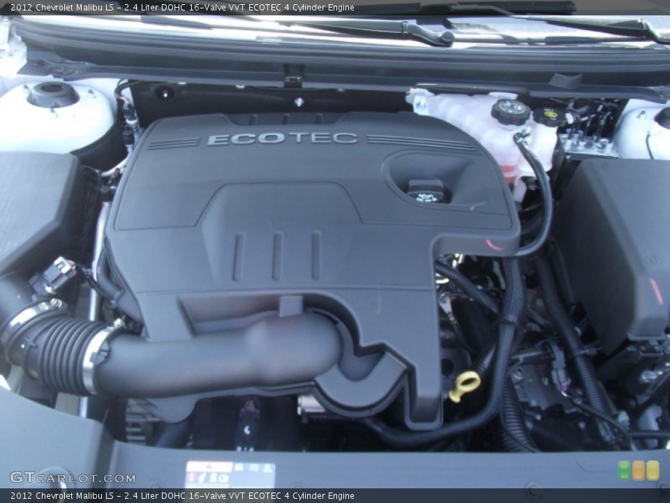 2.4 Liter DOHC 16-Valve VVT ECOTEC 4 Cylinder Engine for the 2012 Chevrolet Malibu #51875296
