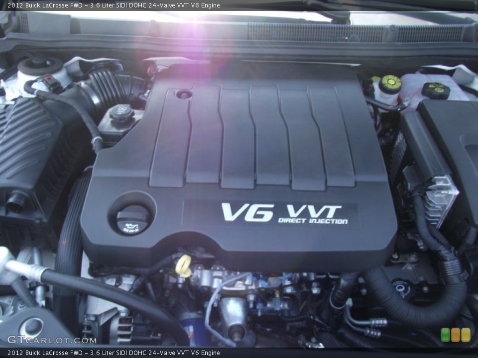 3.6 Liter SIDI DOHC 24-Valve VVT V6 Engine for the 2012 Buick LaCrosse #51876514