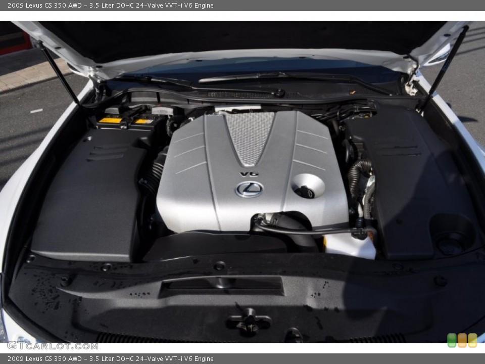 3.5 Liter DOHC 24-Valve VVT-i V6 Engine for the 2009 Lexus GS #51884024