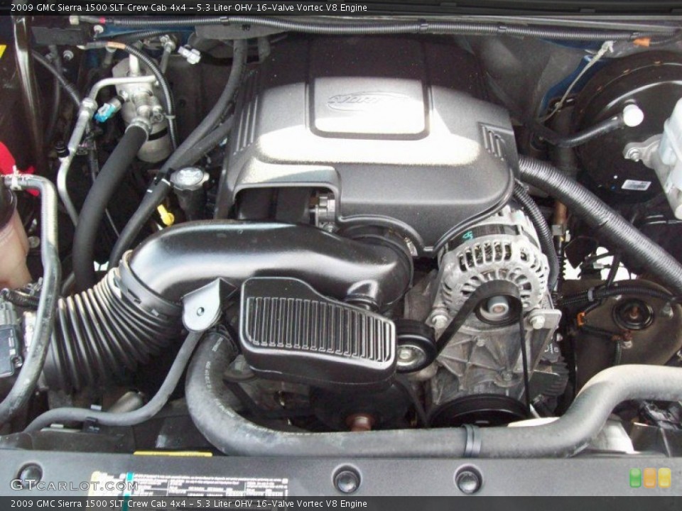 5.3 Liter OHV 16-Valve Vortec V8 Engine for the 2009 GMC Sierra 1500 #51887186