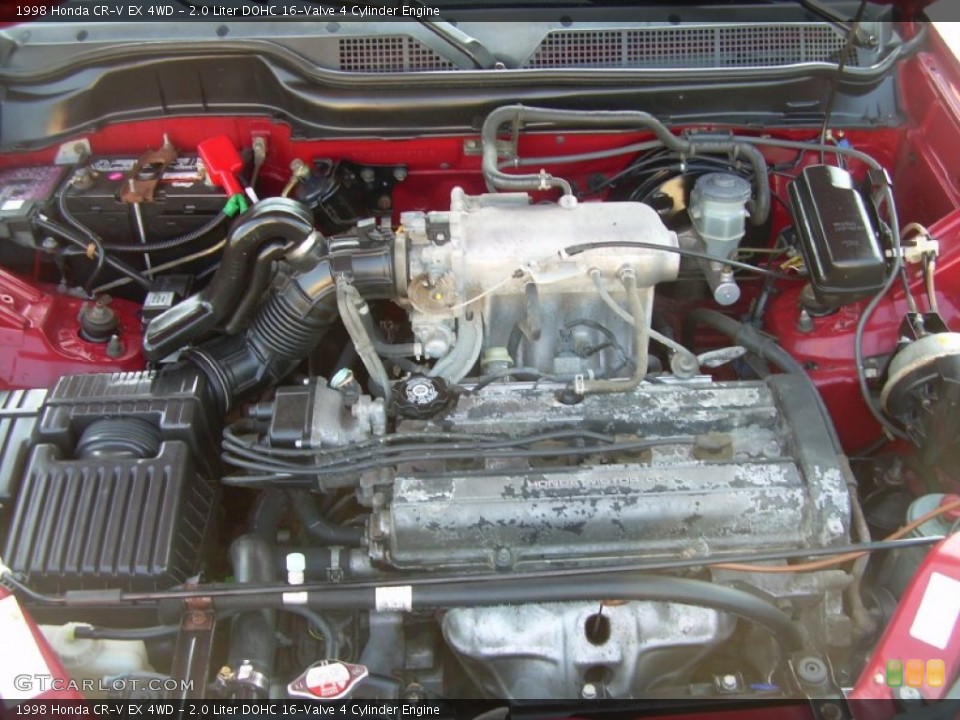 2.0 Liter DOHC 16-Valve 4 Cylinder Engine for the 1998 Honda CR-V #51887303