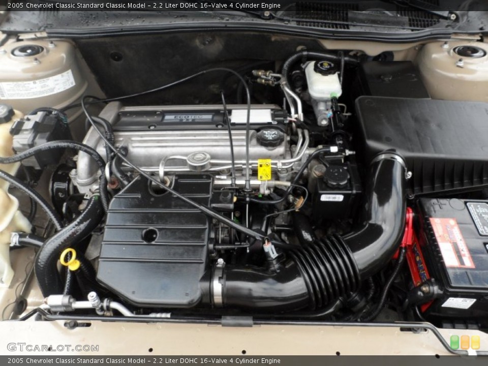 2.2 Liter DOHC 16-Valve 4 Cylinder Engine for the 2005 Chevrolet Classic #51902423