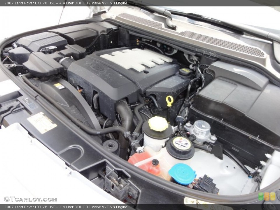 4.4 Liter DOHC 32 Valve VVT V8 Engine for the 2007 Land Rover LR3 #51904343